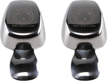 Load image into Gallery viewer, Honey Bear Kitchen 1/4 Cup 60 ml Leave-in Canister Scoops, Polished Stainless Steel (Set of 2)