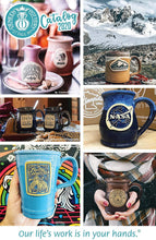 Load image into Gallery viewer, Gift Boxed Honey Bear Kitchen Handmade Stoneware 14 oz Mug